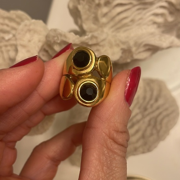 18 K Gold Plated Ring Set - Picture 10 of 12